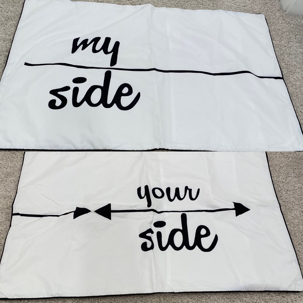 BoldLoft My Side Your Side Pillow Cases